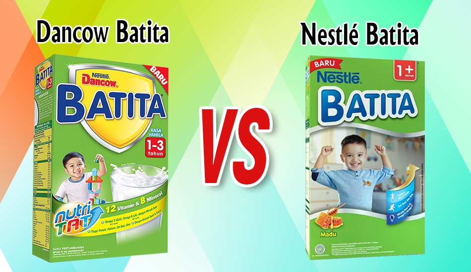 Perbedaan Dancow Batita dan Nestlé Batita