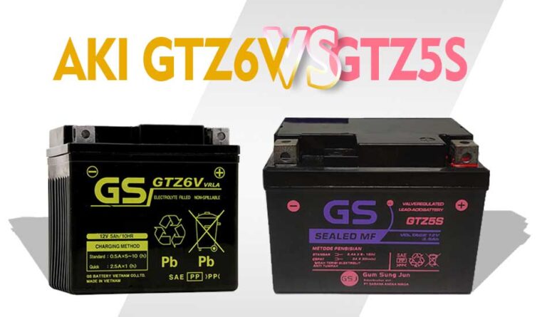 Perbedaan Aki GTZ6V dan GTZ5S