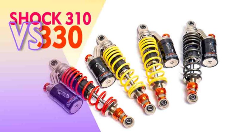 Perbedaan Shock Ukuran 310 dan 330