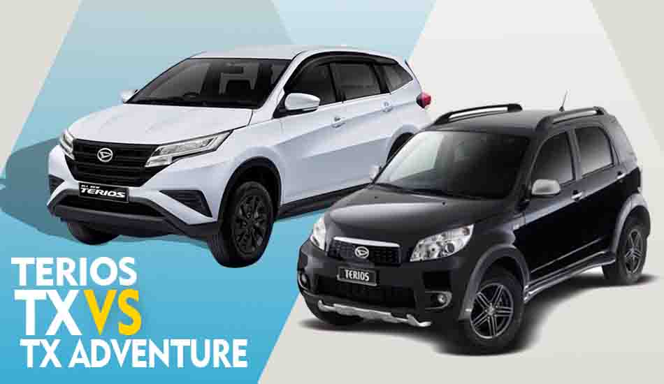 Perbedaan Terios TX dan TX Adventure